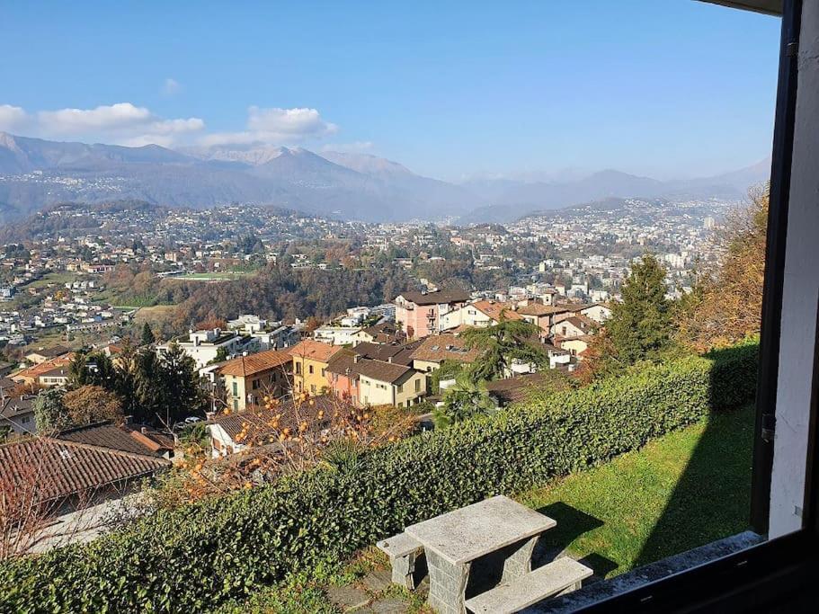 Casetta Accogliente Con Vista Sopra Lugano Paradiso Zewnętrze zdjęcie