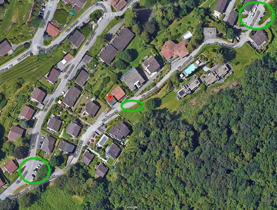 Casetta Accogliente Con Vista Sopra Lugano Paradiso Zewnętrze zdjęcie
